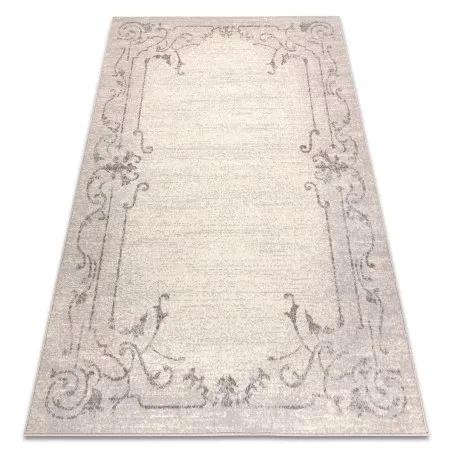 Teppichwolle ANGEL 6623 / 52022 Ornament, Rahmen beige