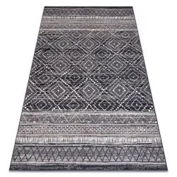 Teppichwolle ANGEL / Diamanten, ethnisch grau / beige