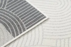Teppichwolle ANGEL 7901 / 52044 Geometrisch beige / schwarz