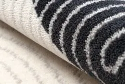 Teppichwolle ANGEL 7901 / 52044 Geometrisch beige / schwarz