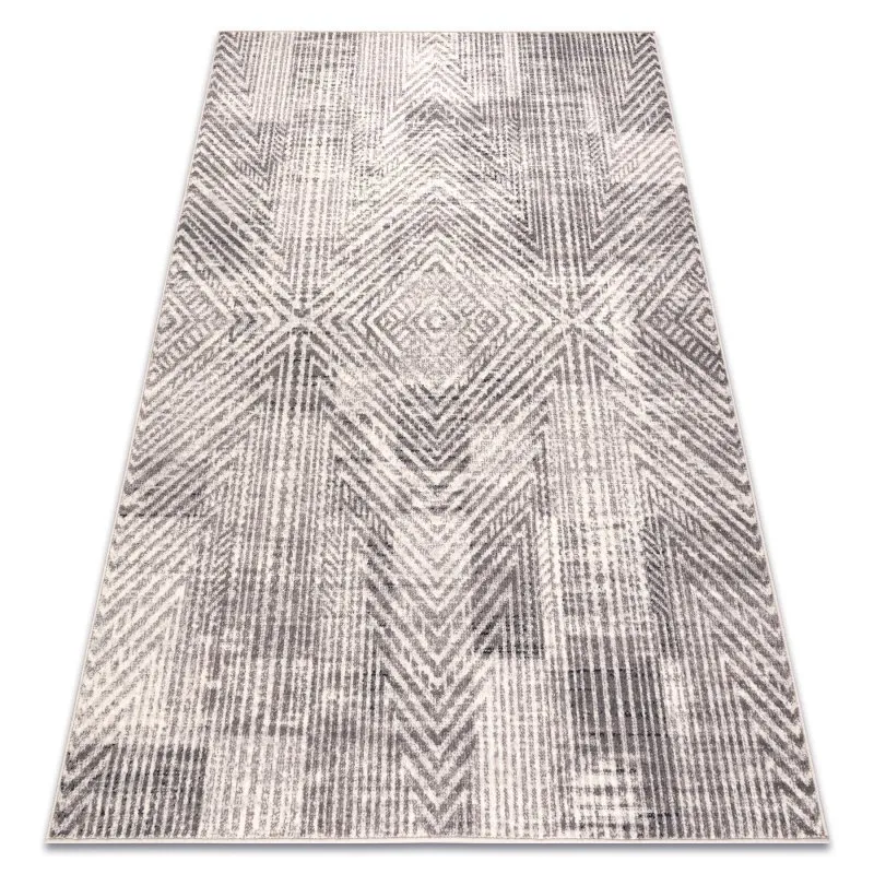 Teppichwolle ANGEL 7890 / 52042 Fischgrät beige / grau