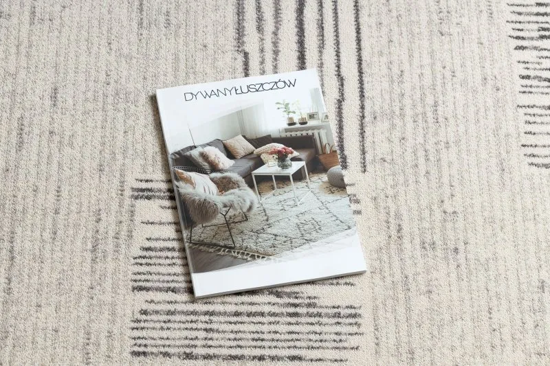 Teppichwolle ANGEL 1222 / 52023 Linien beige / grau