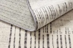 Teppichwolle ANGEL 1222 / 52023 Linien beige / grau