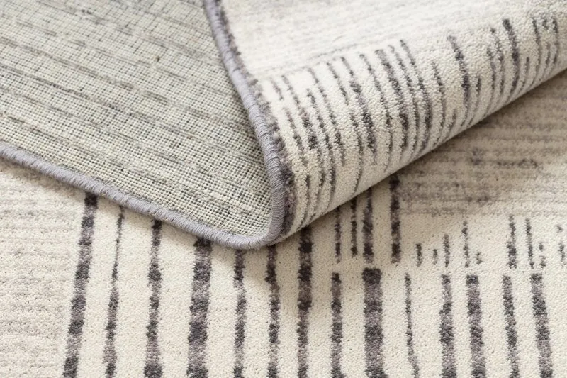 Teppichwolle ANGEL 1222 / 52023 Linien beige / grau
