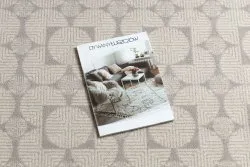 Teppichwolle ANGEL 7887 / 52022 Geometrisch beige / grau