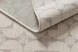 Teppichwolle ANGEL 7887 / 52022 Geometrisch beige / grau