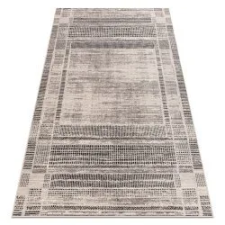 Teppichwolle ANGEL / Vintage, Rahmen beige / grau