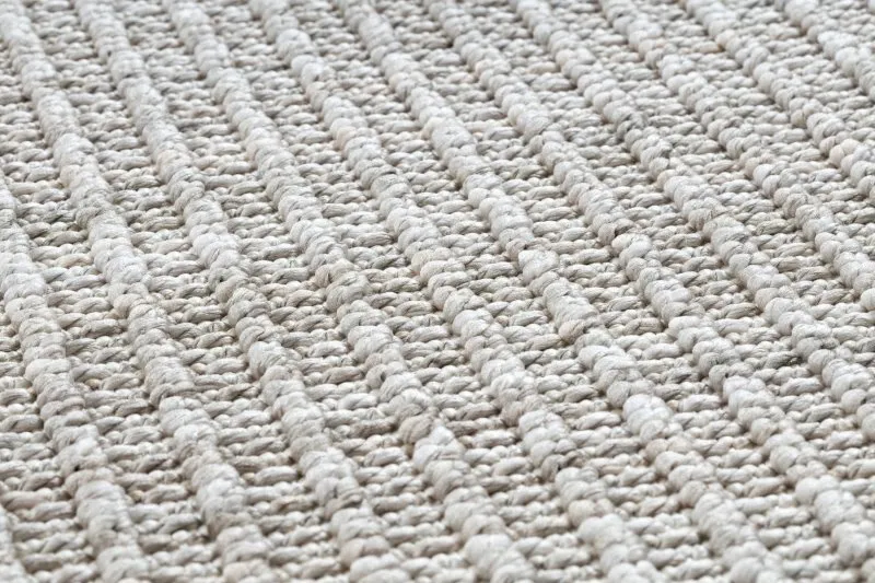 Teppich NANO FH72A Melange, Schlinge, flach gewebt grau