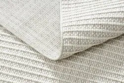 Teppich NANO FH72A Melange, Schlinge, flach gewebt weiß