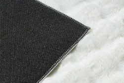 Teppich BUBBLE weiß 11 IMITATION VON KANINCHENFELL 3D - strukturell
