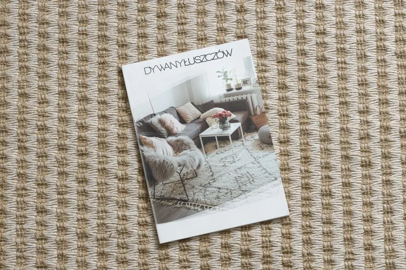 Teppich JUTE 3650 creme / beige Linien - Jute, flachgewebt, Fransen