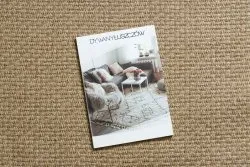 Teppich JUTE 3731 dunkelbeige einfarbig - Jute, flachgewebt, Fransen