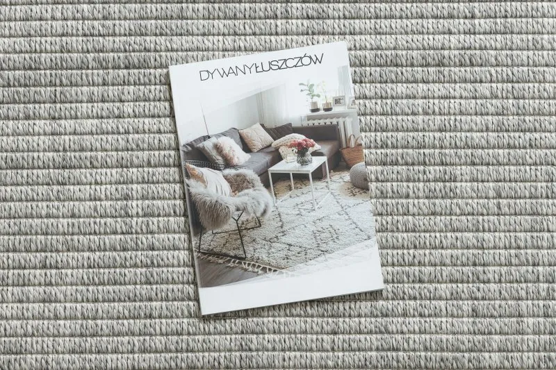 Teppich ORIGI 3583 grau - flachgewebte SISAL schnur