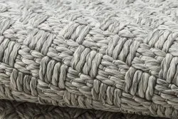 Teppich ORIGI 3661 grau - flachgewebte SISAL schnur