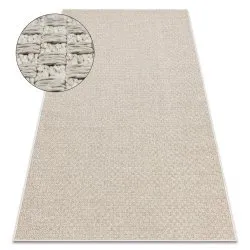 Teppich ORIGI 3661 beige - flachgewebte SISAL schnur