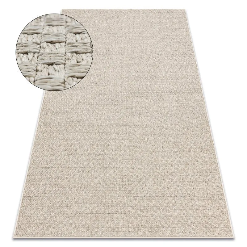 Teppich ORIGI 3661 beige - flachgewebte SISAL schnur