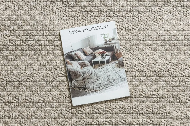 Teppich ORIGI 3661 beige - flachgewebte SISAL schnur