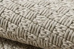 Teppich ORIGI 3661 beige - flachgewebte SISAL schnur