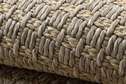 Teppich ORIGI 3561 beige - flachgewebte SISAL schnur