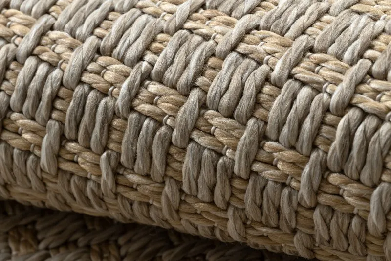 Teppich ORIGI 3561 beige - flachgewebte SISAL schnur