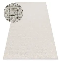 Teppich ORIGI 3661 creme - flachgewebte SISAL schnur