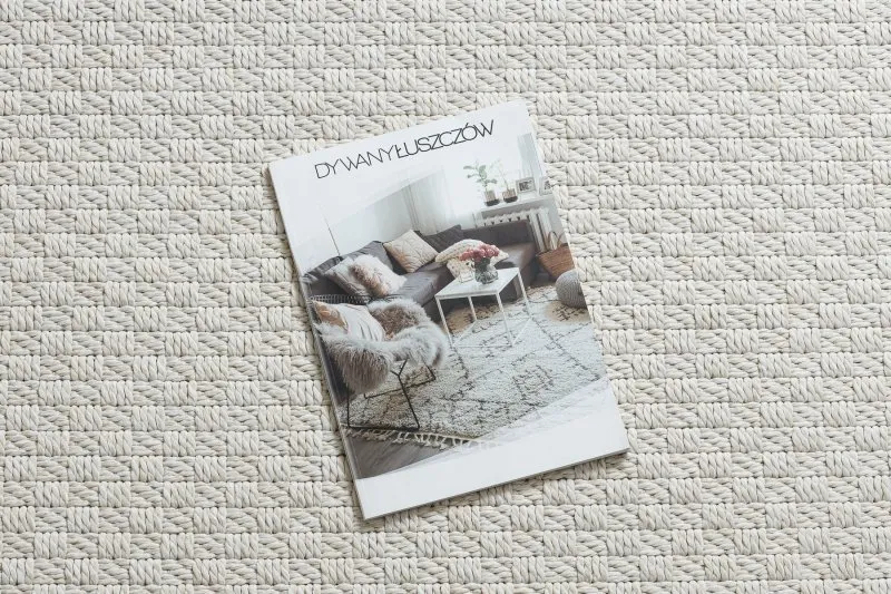 Teppich ORIGI 3661 creme - flachgewebte SISAL schnur