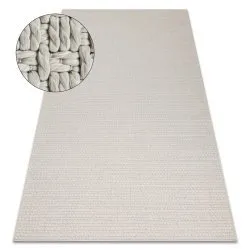 Teppich ORIGI 3561 creme - flachgewebte SISAL schnur