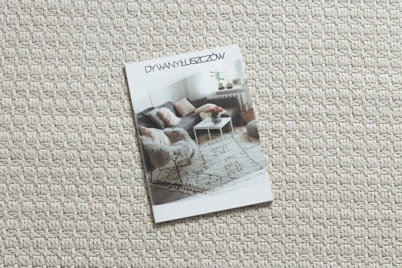 Teppich ORIGI 3561 creme - flachgewebte SISAL schnur