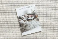 Teppich ORIGI 3727 creme - Rahmen flachgewebte SISAL schnur