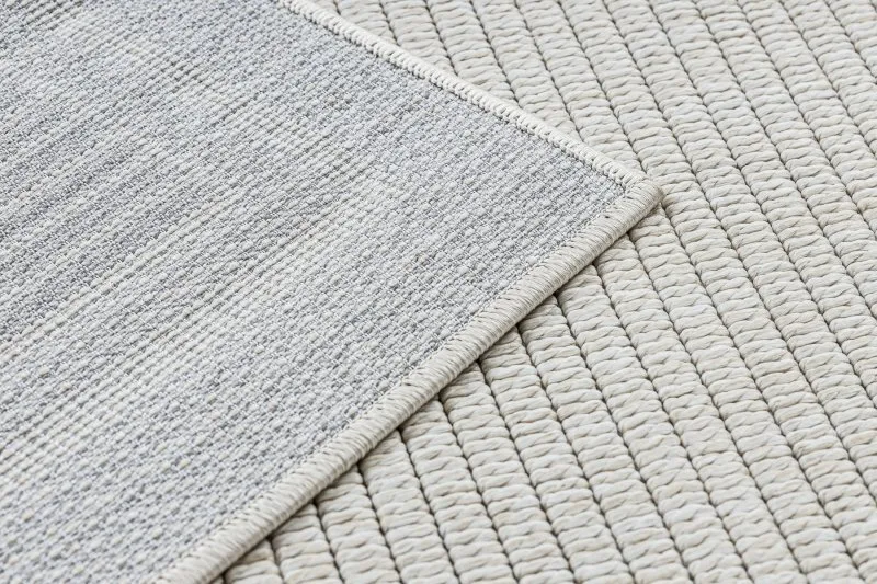 Teppich ORIGI 3727 creme - Rahmen flachgewebte SISAL schnur