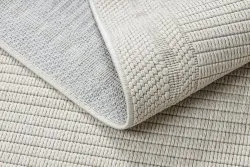 Teppich ORIGI 3727 creme - Rahmen flachgewebte SISAL schnur