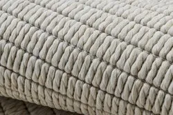 Teppich ORIGI 3727 creme - Rahmen flachgewebte SISAL schnur