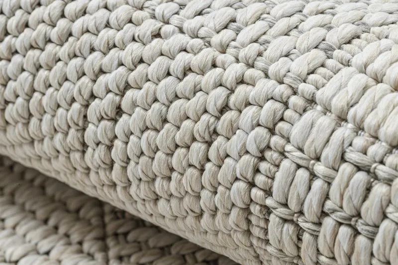 Teppich ORIGI 3736 creme - Bretter flachgewebte SISAL schnur