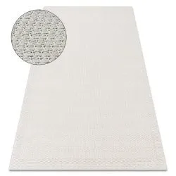 Teppich ORIGI 3737 creme - Rahmen flachgewebte SISAL schnur