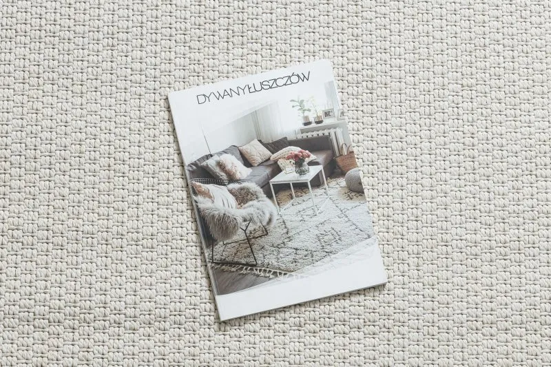 Teppich ORIGI 3737 creme - Rahmen flachgewebte SISAL schnur
