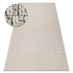 Teppich ORIGI 3555 creme - flachgewebte SISAL schnur