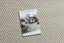 Teppich ORIGI 3555 creme - flachgewebte SISAL schnur