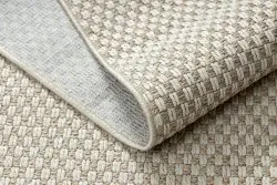 Teppich ORIGI 3555 creme - flachgewebte SISAL schnur