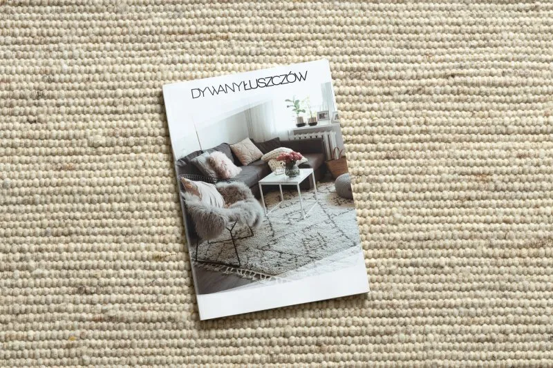 NEPAL 2100 beige Teppich – Wolle, doppelseitig, natur