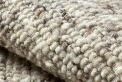 NEPAL 2100 sand, beige Teppich – Wolle, doppelseitig, natur