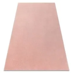 Modern Waschteppich LINDO rosa, rutschfest, zottelig