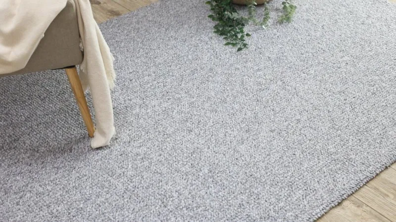 CASABLANCA WASHABLE 71511070 Teppich grau - waschbar, Melange, Schlingen