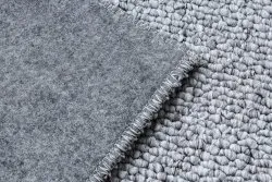 CASABLANCA WASHABLE 71511070 Teppich grau - waschbar, Melange, Schlingen