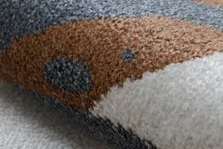 Teppich BONO 8426 Dschungel, Wildtiere creme / dunkelgold