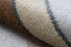 Teppich BONO 8437 Wolken, Himmel, hellgrau / Creme