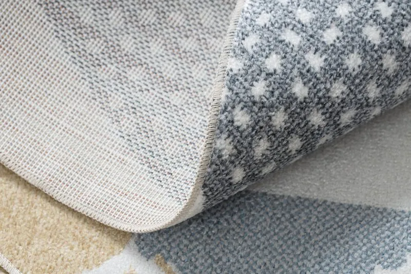 Teppich BONO 8275 Kreis Lama creme / hellgrau
