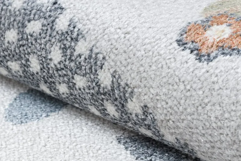 Teppich BONO 8275 Kreis Lama creme / hellgrau