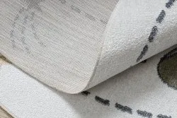 Teppich BONO 8288 Kreis Raum, Planeten creme / anthrazit