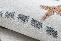 Teppich BONO 8288 Kreis Raum, Planeten creme / anthrazit