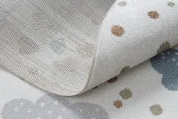 Teppich BONO 8441 Kreis Hase Matrose Creme / Blau